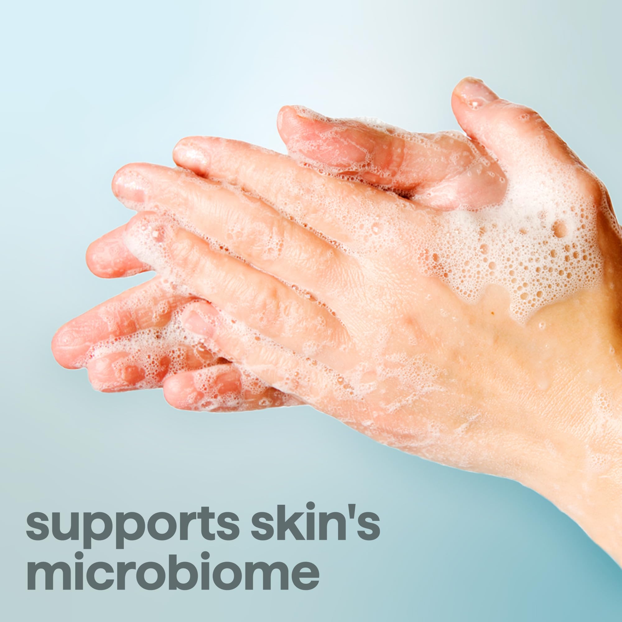 Method Sea + Surf hand wash with jojoba esters for gentle moisturization.