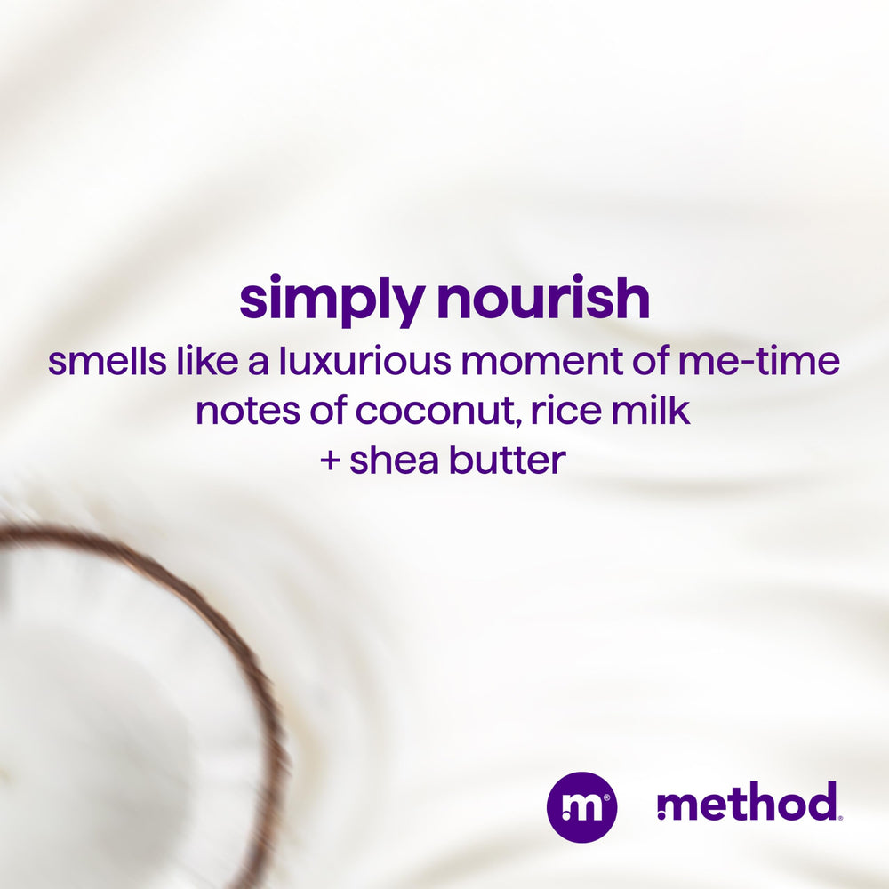Método Simply Nourish sin-sulfatos-envase-reciclado: limpieza suave y consciente.