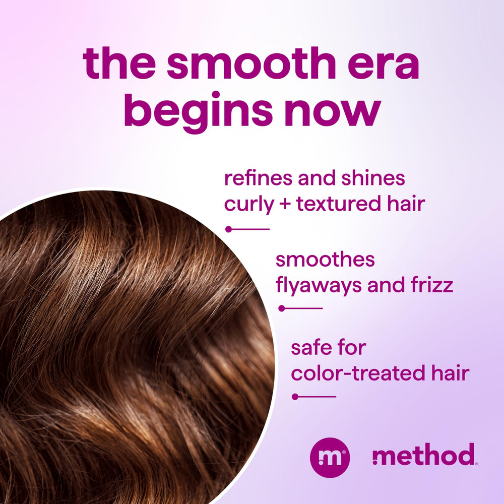 Method Smoothing Conditioner Serene Escape color-safe formula protects color-treated hair
