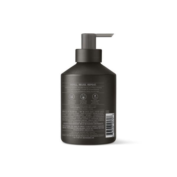 Method Violet Lavender foaming hand soap bottle offers calming floral scent for soothing routines.