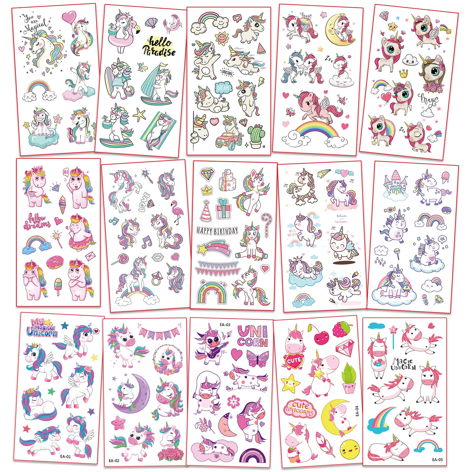 Metker tatuajes temporales de sirena, ideales para juegos creativos en la piel