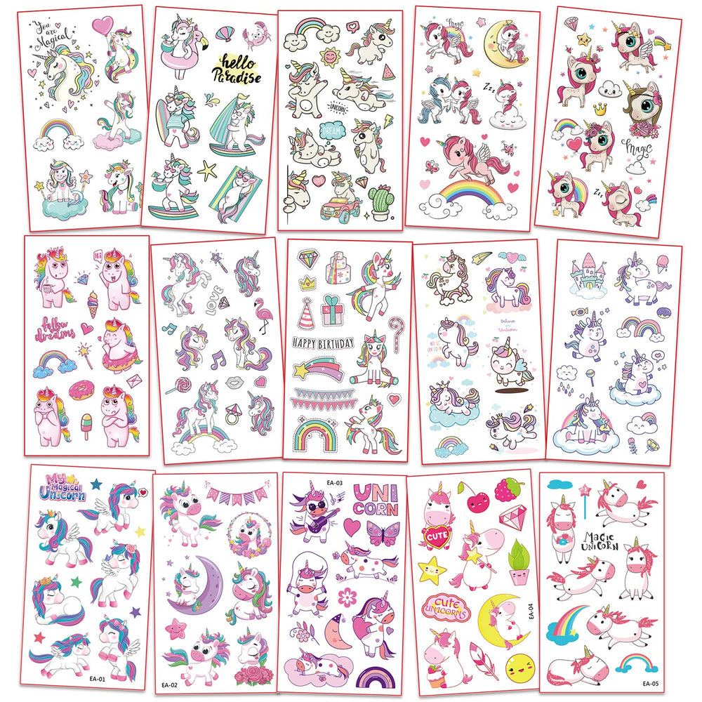 Metker tatuajes temporales de sirena, ideales para juegos creativos en la piel
