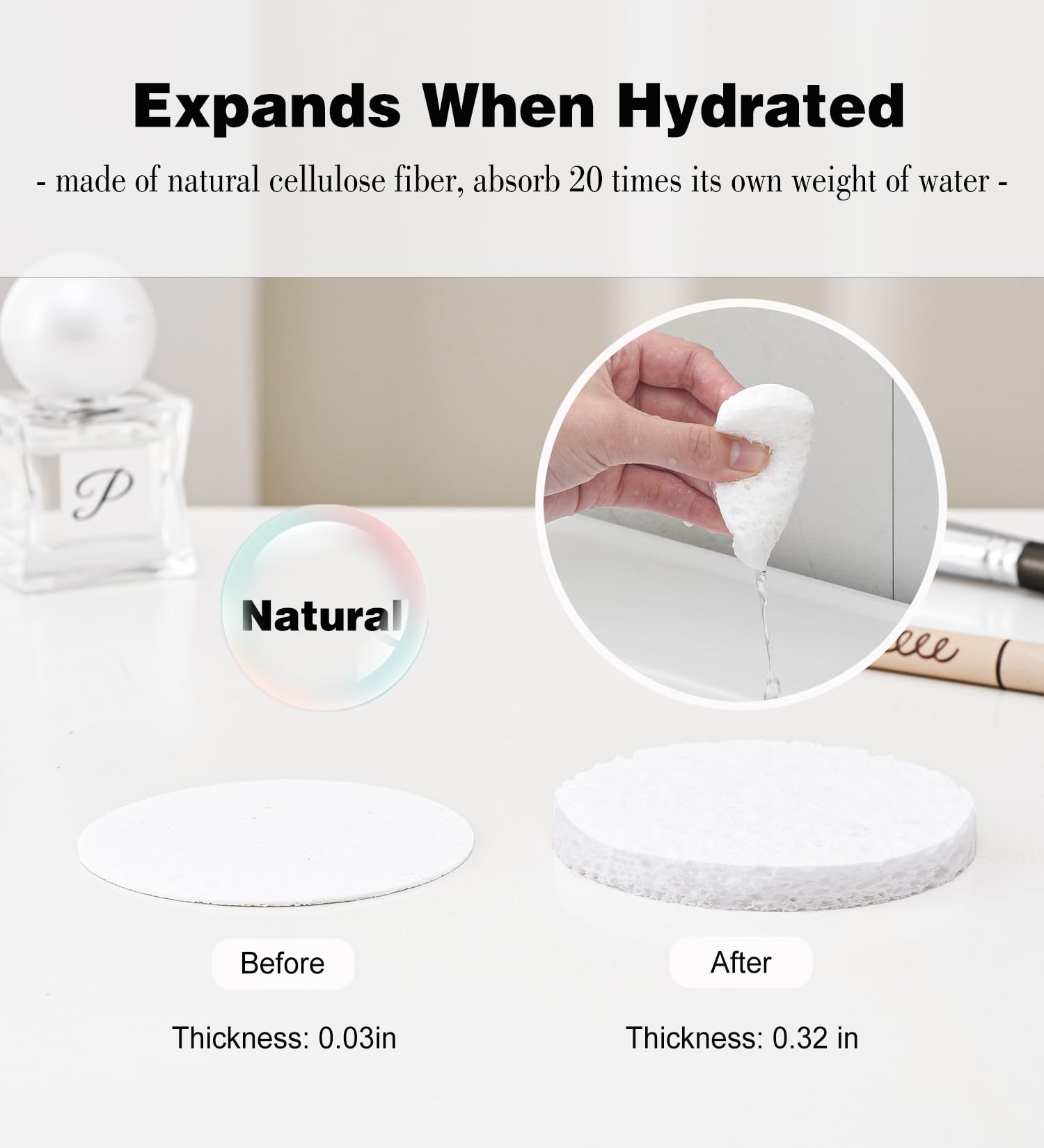 METUUTER spa disposable sponge ideal for hygienic professional use