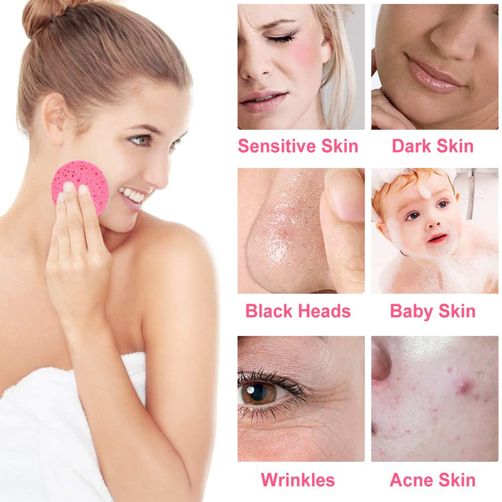 METUUTER palm held sponge ready for cleansing routine