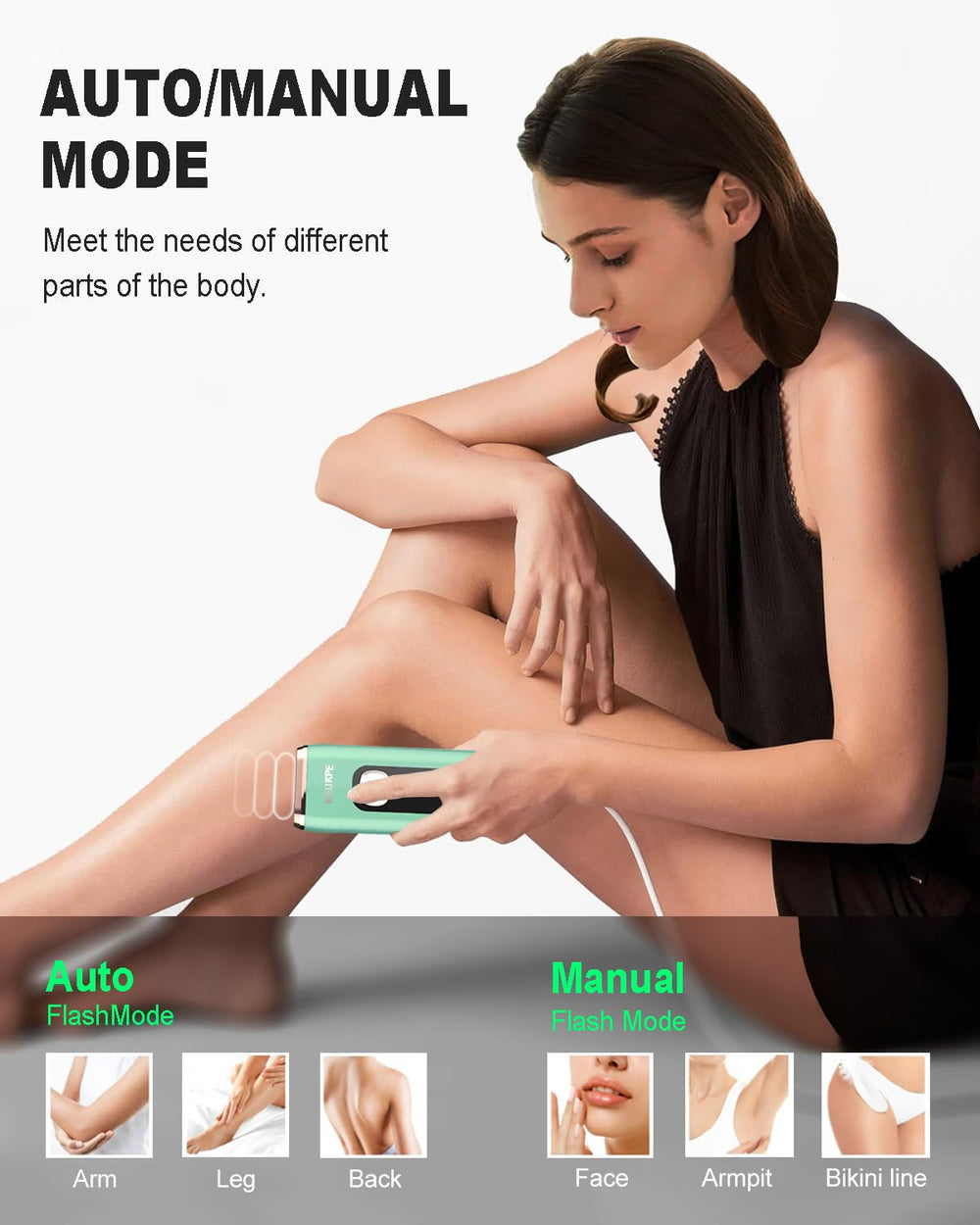 MEUKPE IPL device for bikini line: gentle, precise at-home hair treatment
