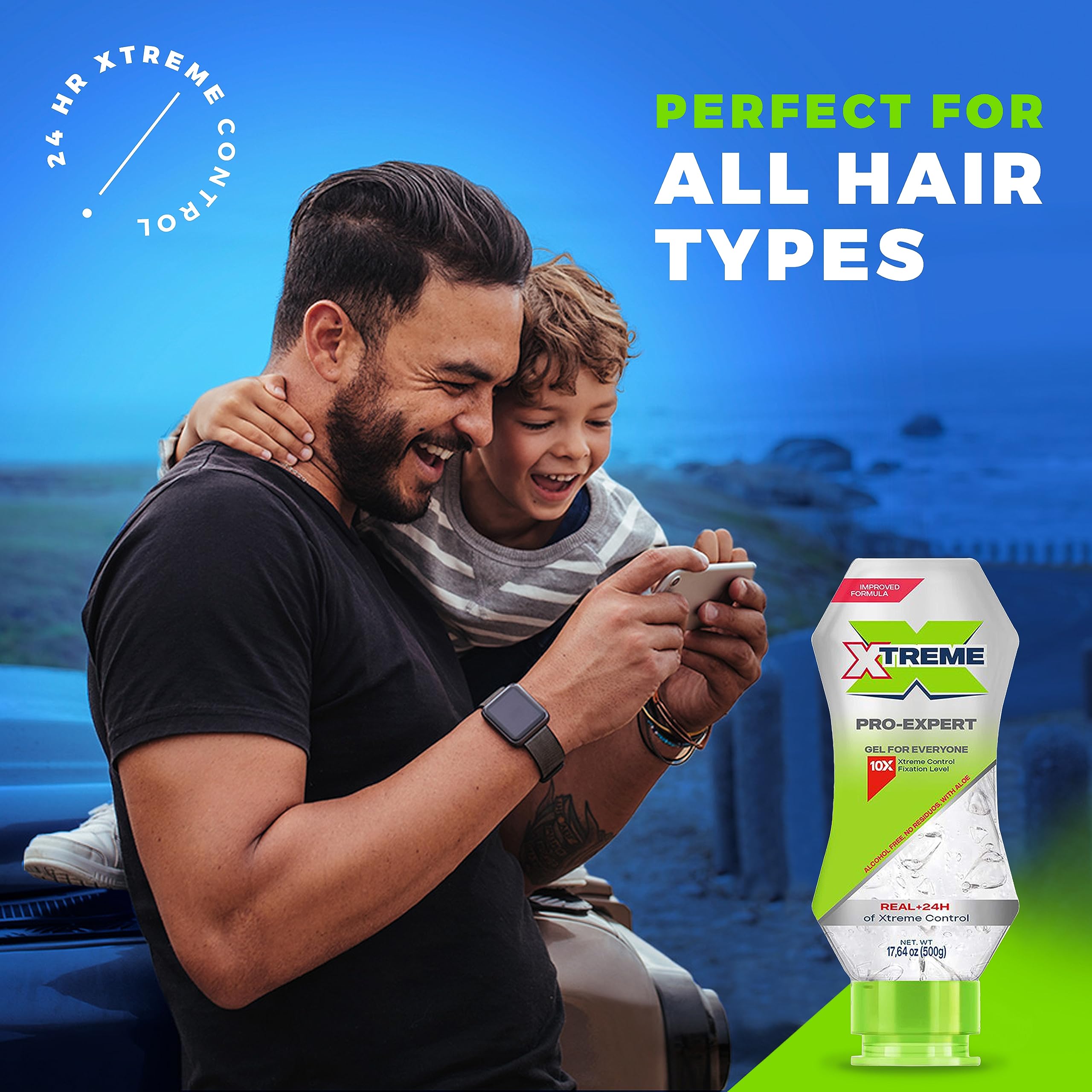 Uso diario cómodo con Mexilink Xtreme Pro-Expert en todo tipo de cabello