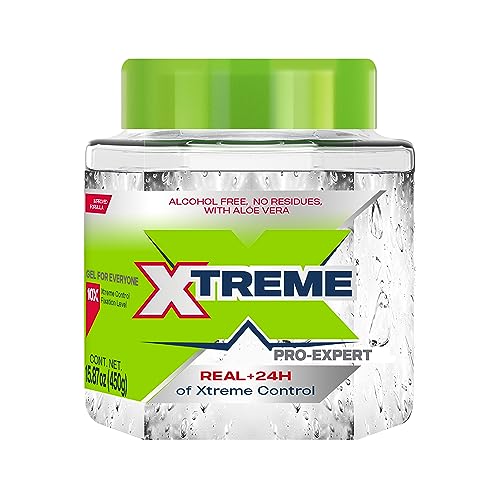 Clear Mexilink Xtreme gel jar close-up highlights alcohol-free formula