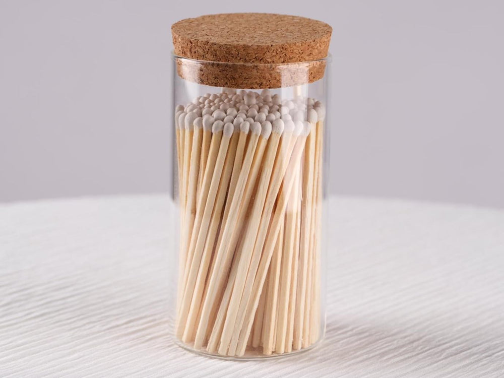 Meya Luxury bagged jar protects matches and adds a premium look