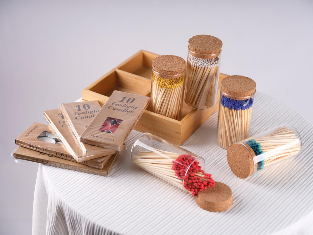 Meya Luxury lighting essentials for candles and small fires at home