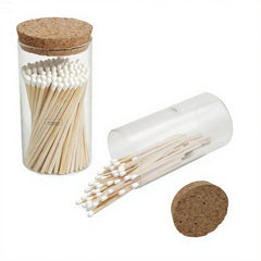 Meya Luxury long matches with bottle and lighter strip for safe lighting