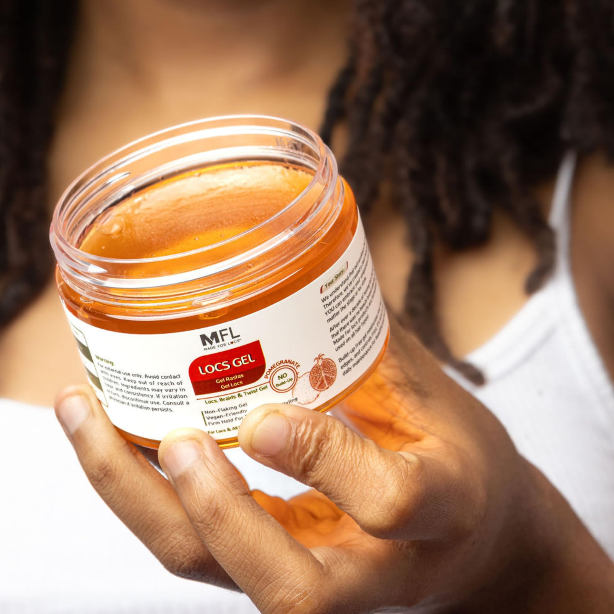 MFL MADE FOR LOCS aceite de ricino nutre cuero cabelludo.