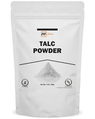 mGanna talco natural frente: acabado suave para cosméticos.