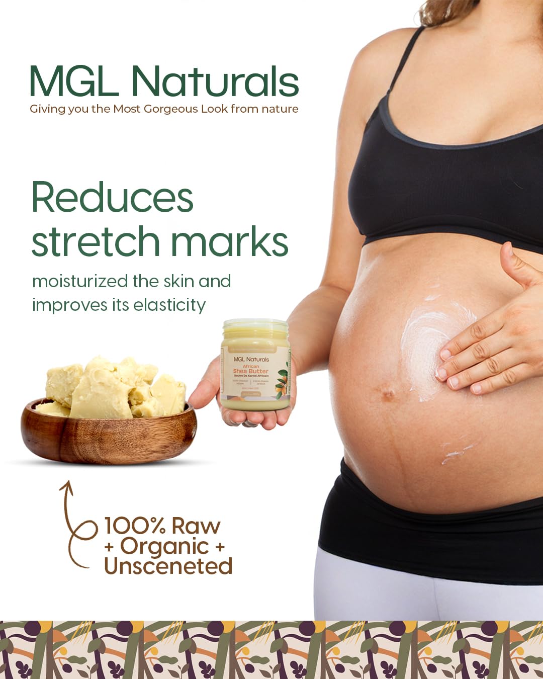 MGL Naturals presenta manteca karité marfil, ingrediente puro para formulaciones veganas.