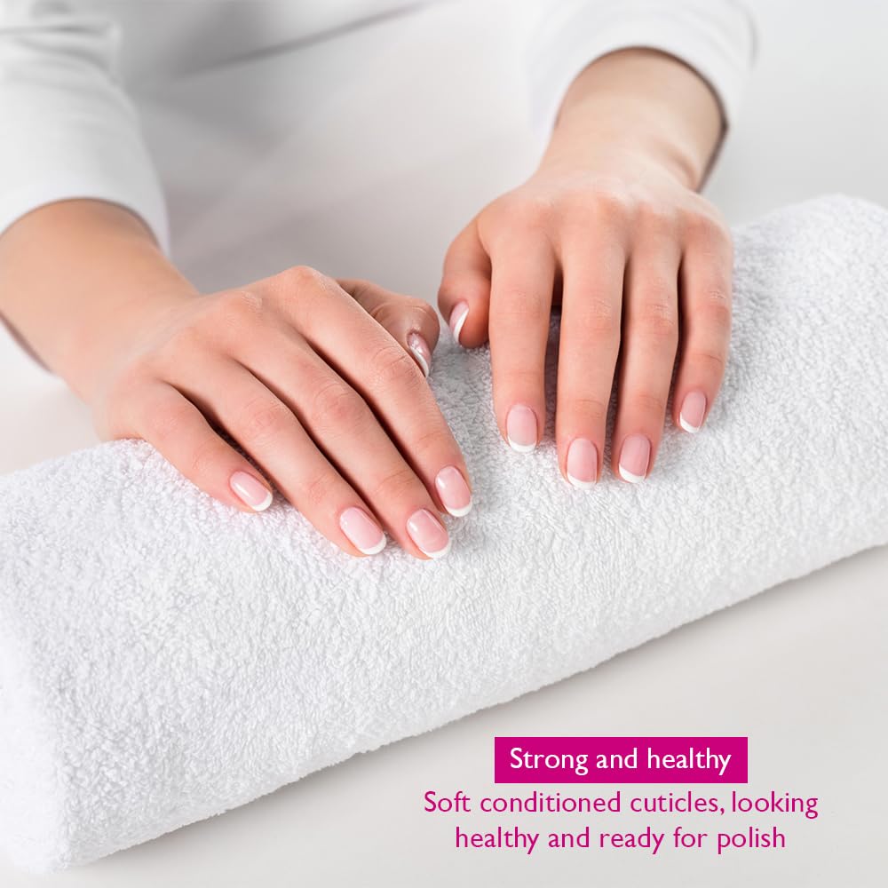 Mia Secret Cuticle Softener label close-up highlighting product name.