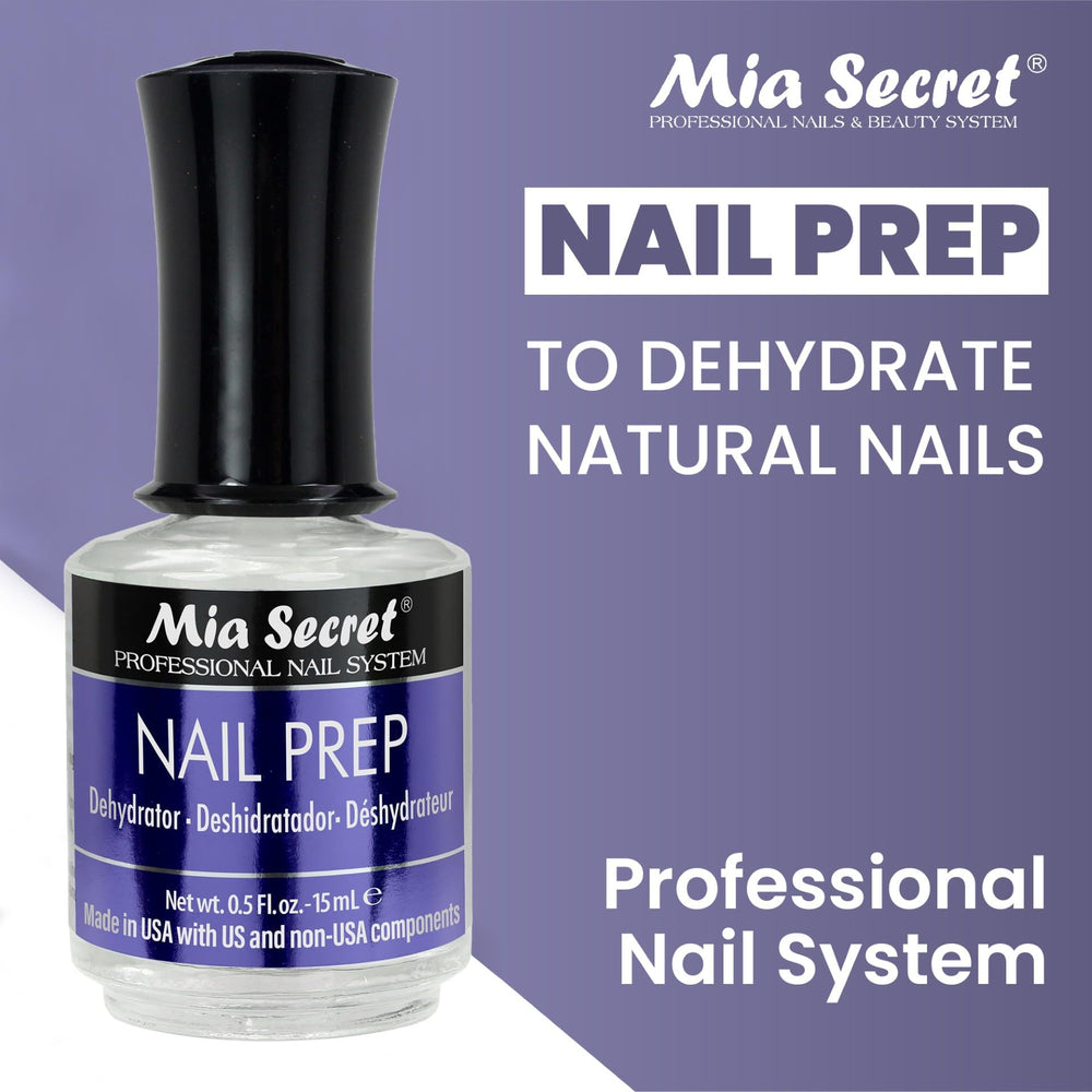 Mia Secret deshidratante seguro para cosmética, sin ácido y suave con la uña.