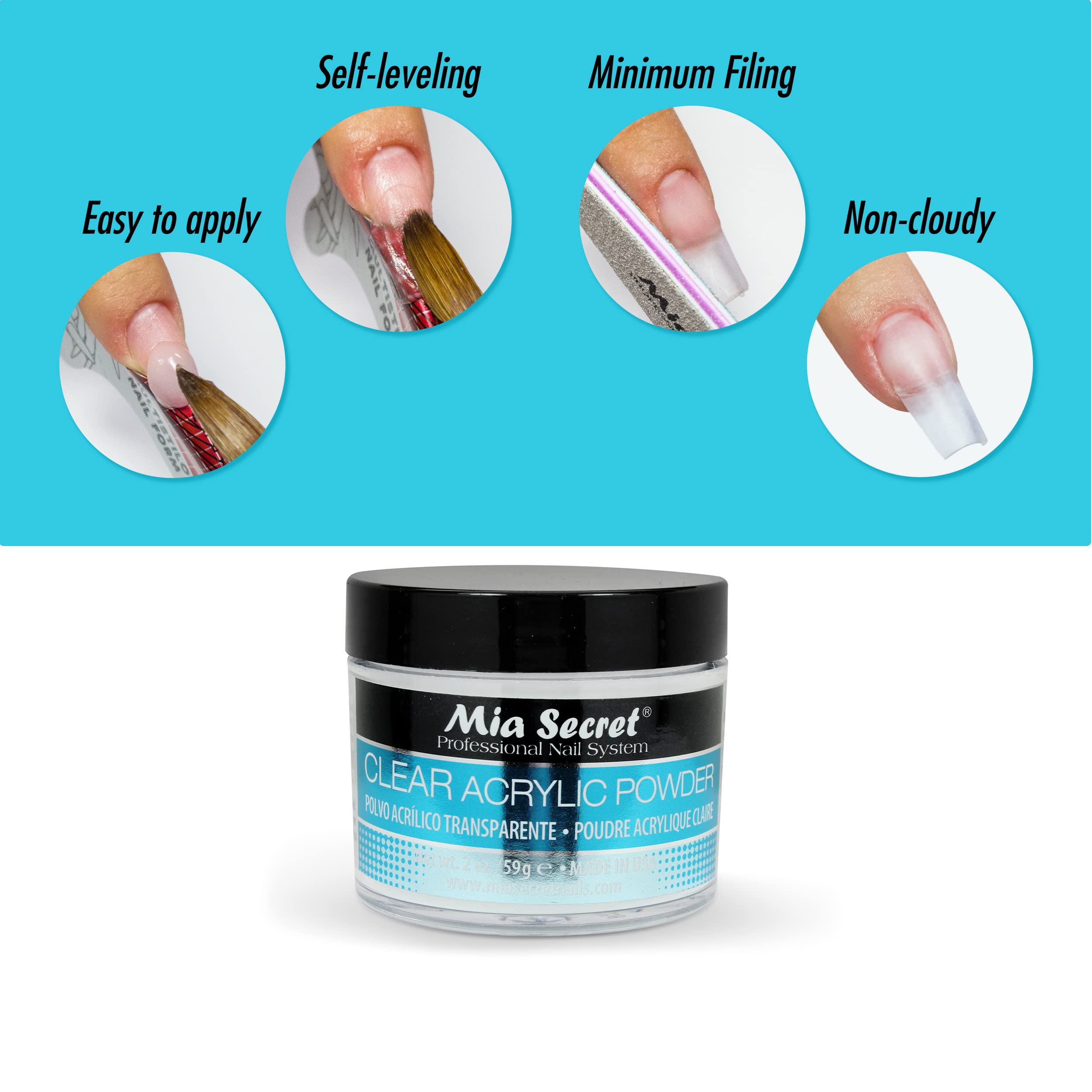 Mia Secret Gel system compatibility with Formagel, Polymia, and Biobuilder Gel.