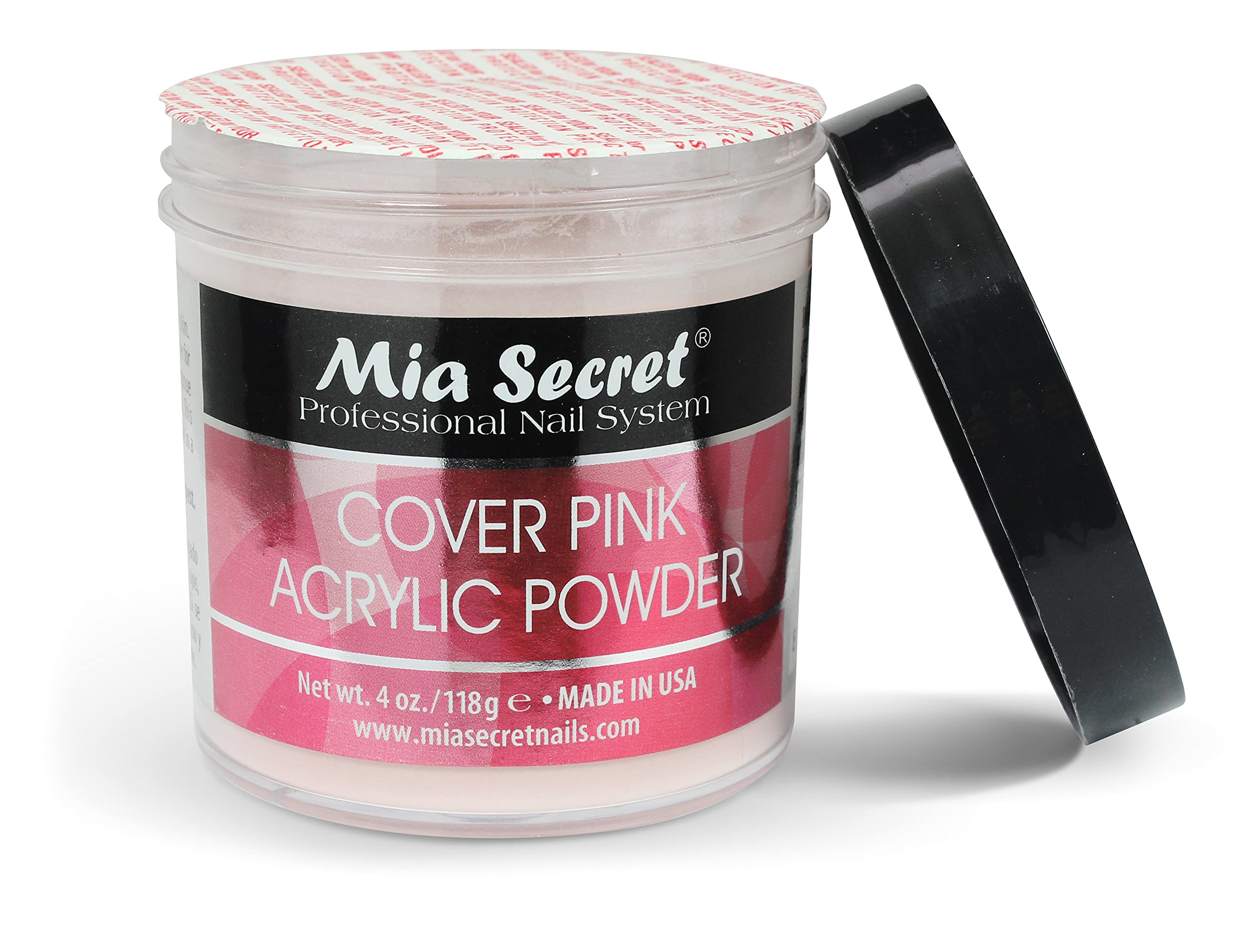 Mia Secret Nails cover pink sculpting, natural-looking pink overlays demonstrated
