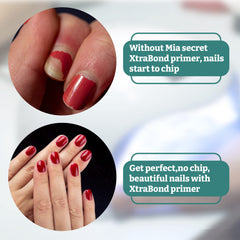 Mia Secret aplicación con pincel, primer suave y preciso