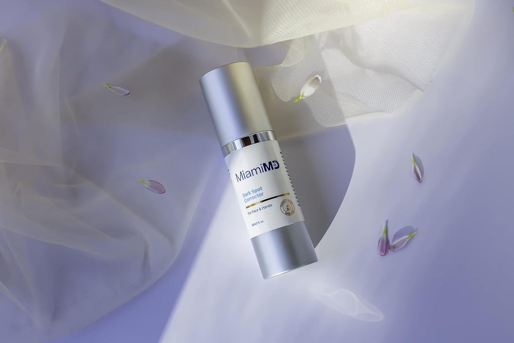 Packaging box of MiamiMD Dark Glow Renewal Serum.