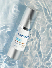 Close-up of MiamiMD serum texture for smooth application.