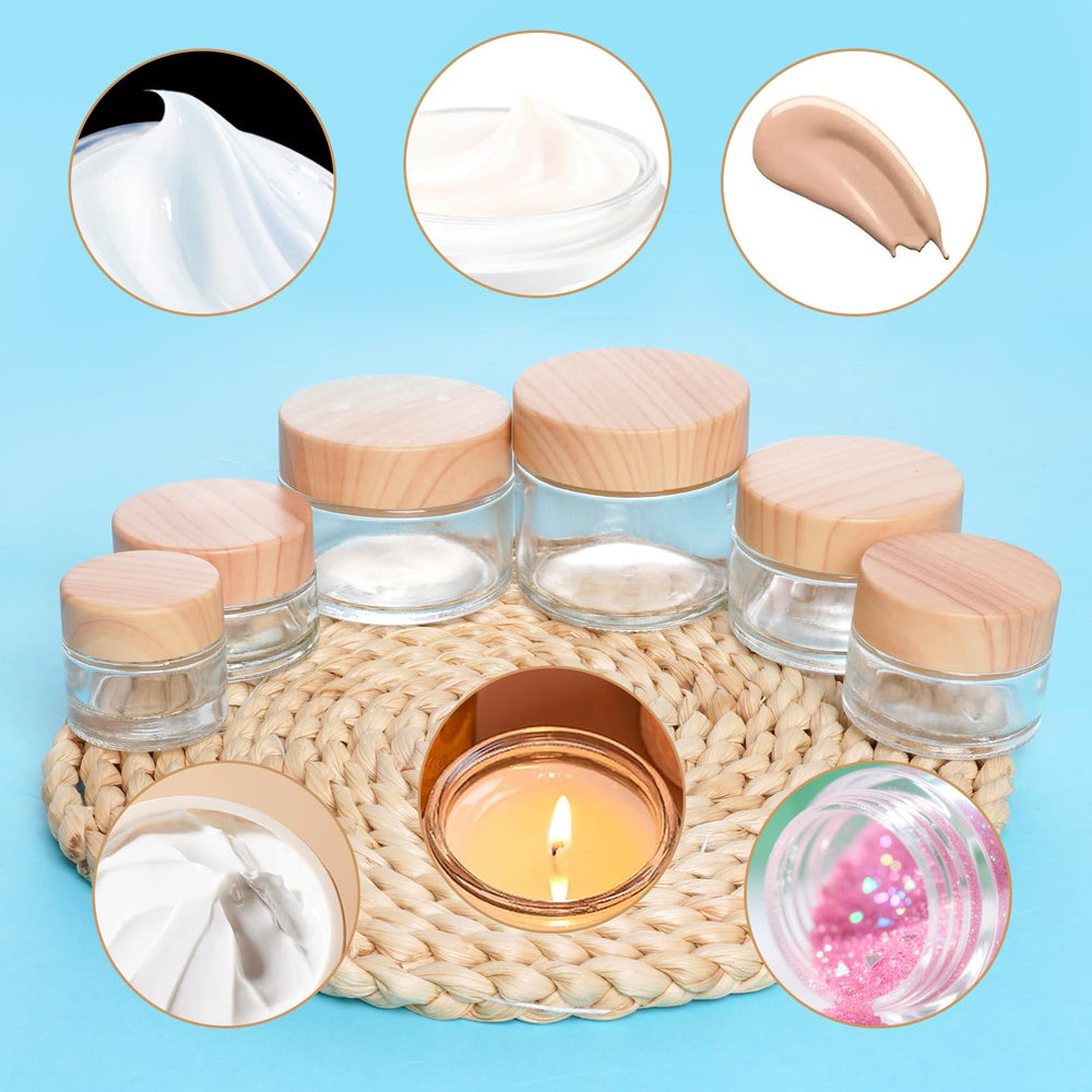 Miayon refillable jars make reusing products easy during trips