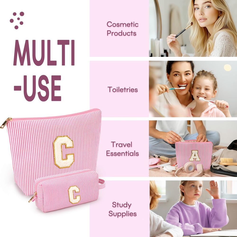 mibasies personalized cosmetic bag yellow offers gift ready charm and organization.