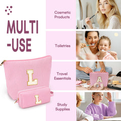 mibasies travel toiletries bag in use with essentials ready for packing