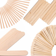 Mibly 4 style wooden wax sticks for general use with smooth glide.