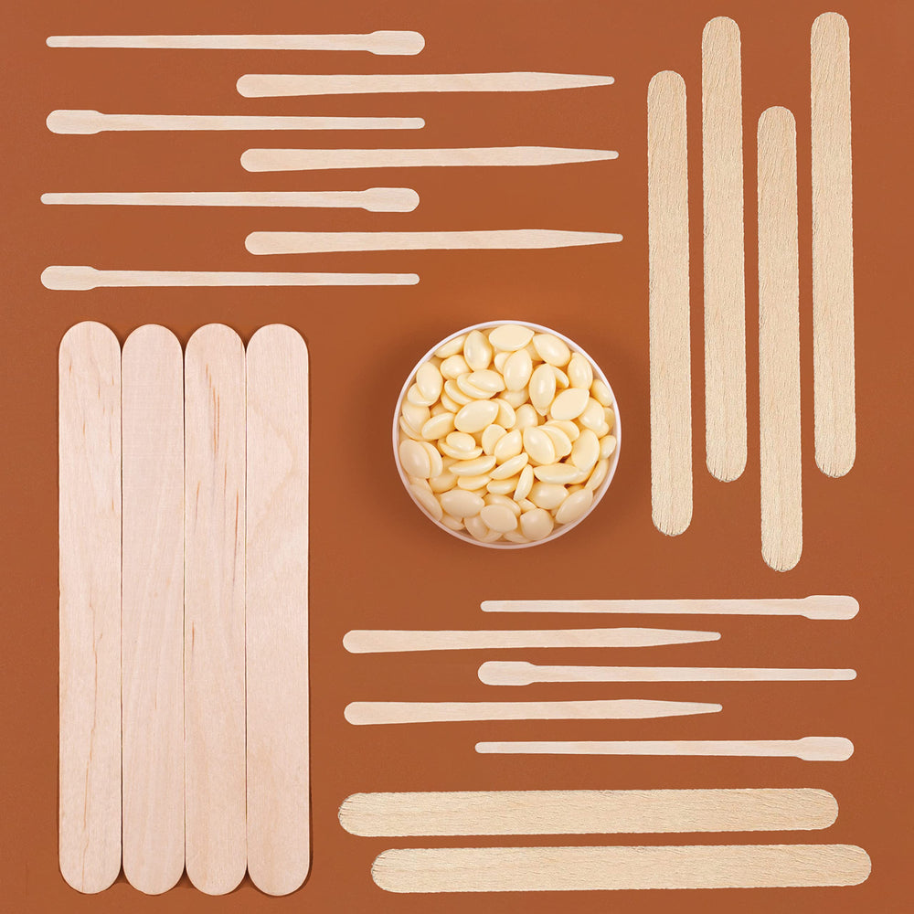 Mibly wax sticks in assorted sizes simplify salon and home routines.