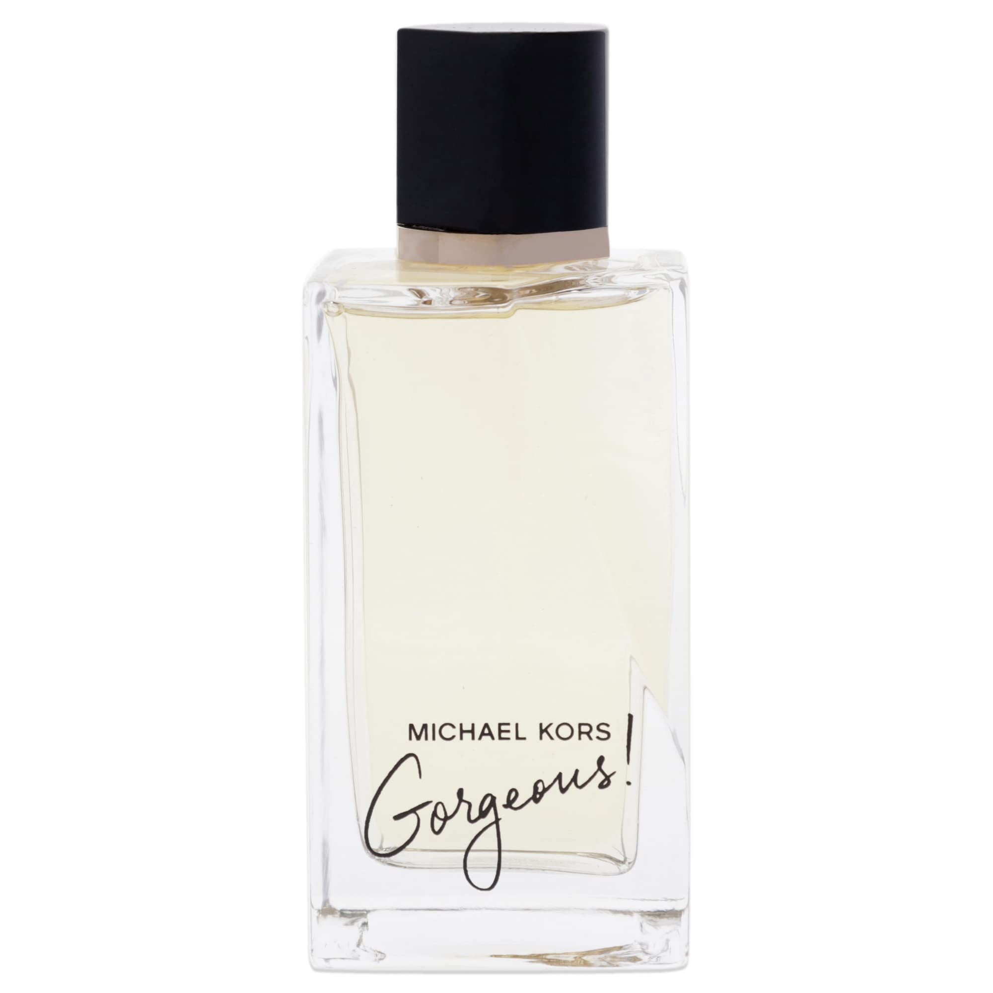 Michael Kors Gorgeous! EDP packaging close-up, premium presentation for gifting.