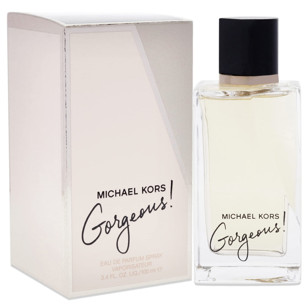 Michael Kors Gorgeous! EDP applied to pulse points, showcasing longer-lasting fragrance.
