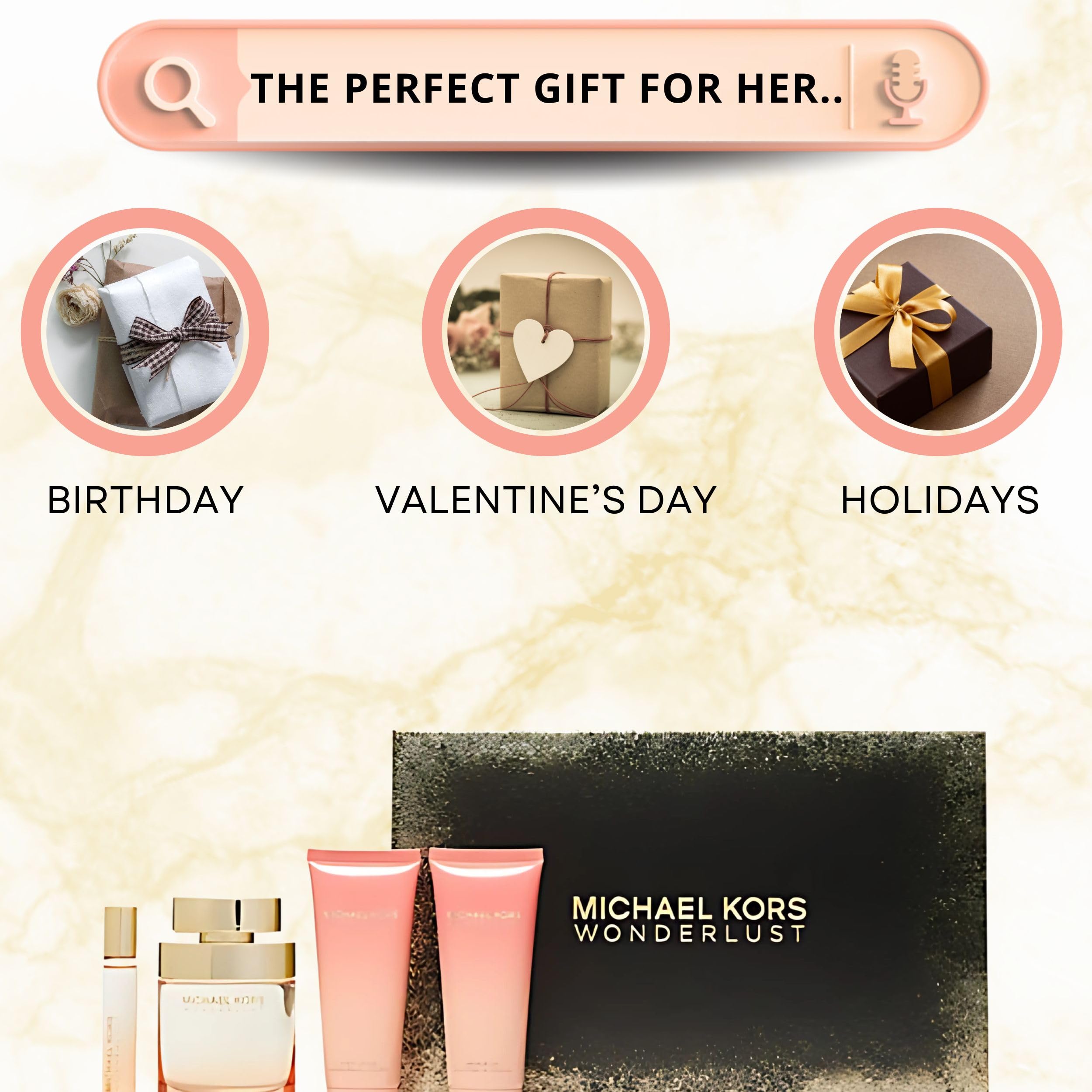 Gift set display image showing coordinated products for gifting
