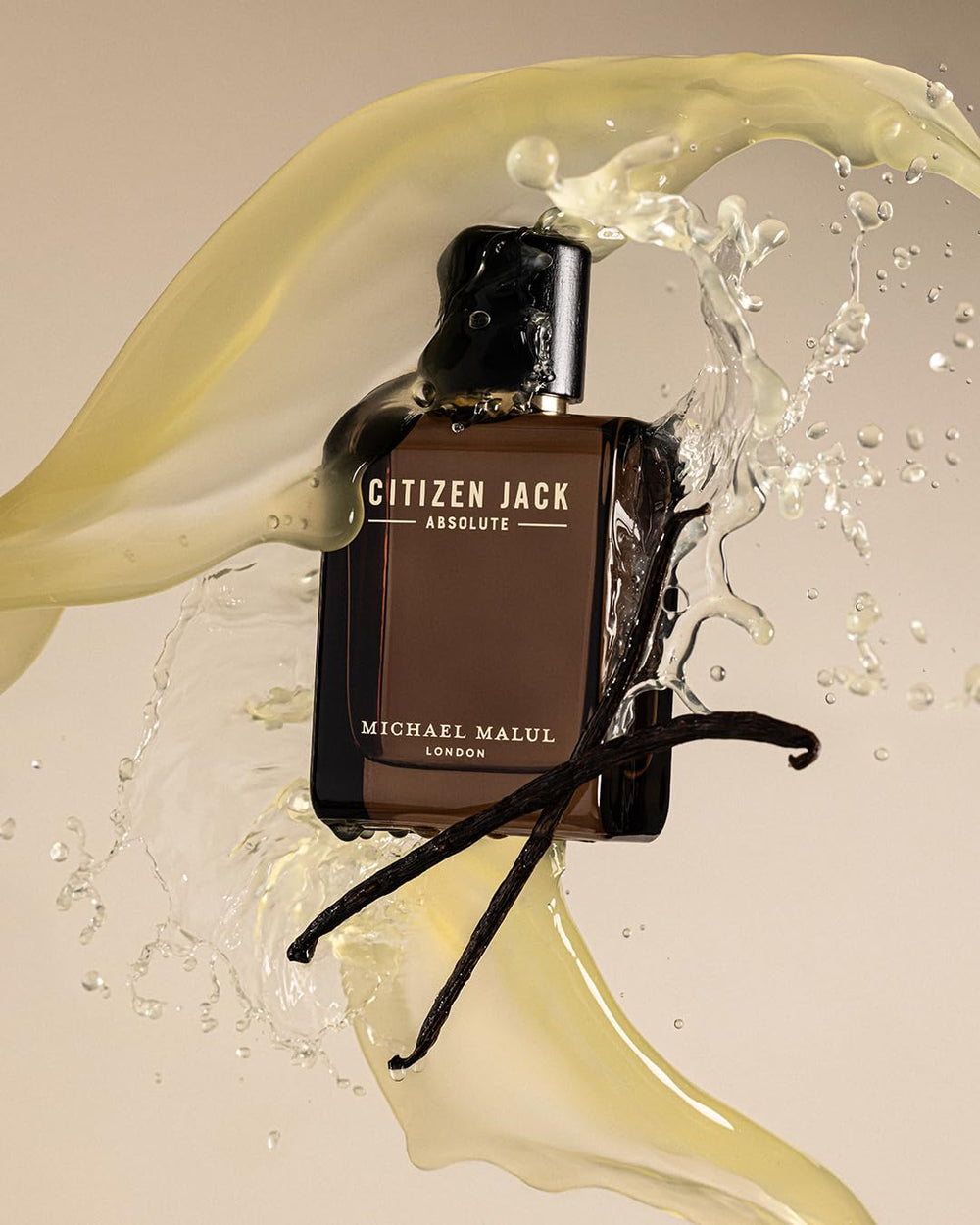 Michael Malul Citizen Jack Absolute cap closeup, refined detail enhances luxury feel.