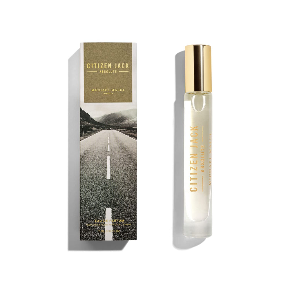 Michael Malul Citizen Jack Absolute bottle front view, ideal for everyday wear and confident presence