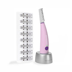 Michael Todd Sonicsmooth dermaplaning device front view for precise peach fuzz removal.