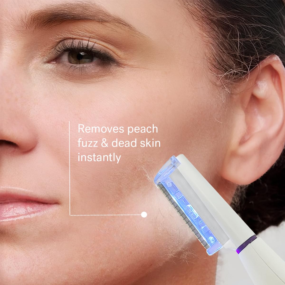 Microsmooth tips from Sonicsmooth Pro+ for gentle exfoliation and skin prep.