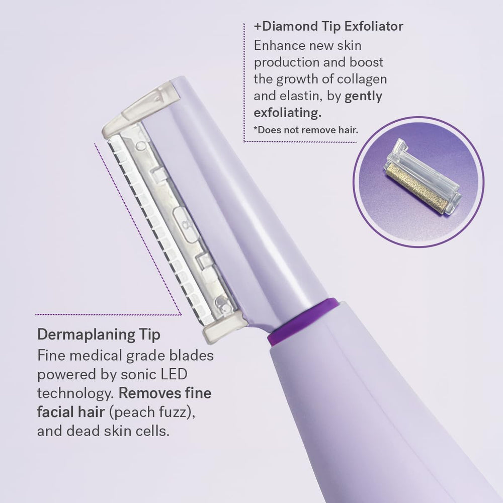 Michael Todd Sonicsmooth Pro+ microsmooth tips deliver refined exfoliation for glow.