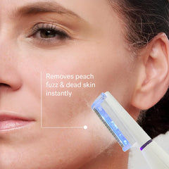 Microsmooth tips from Sonicsmooth Pro+ for gentle exfoliation and skin prep.