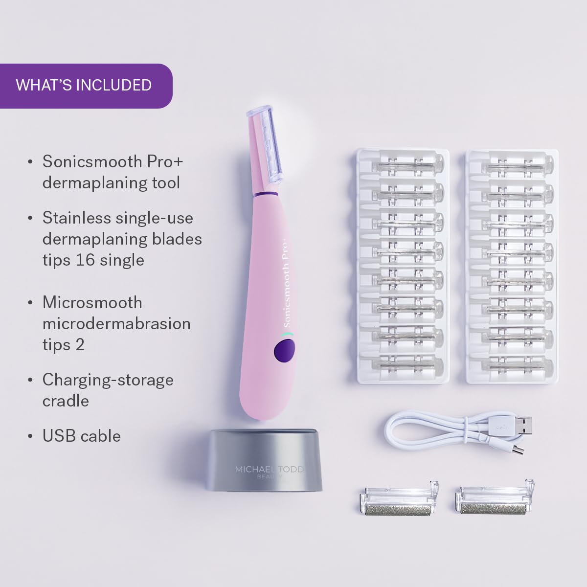 Easy usage guide for Michael Todd Sonicsmooth Pro+ dermaplaning