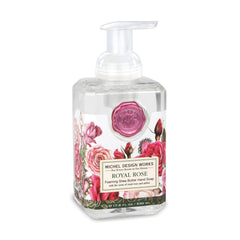 Michel Design Works Royal Rose foaming hand soap dispenser for refined hand care