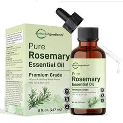 Micro Ingredients romero esencial en frasco de 8 oz para perfumar y relajar