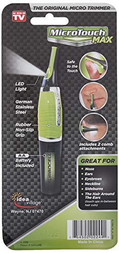 Micro Touch MAX safe-to-touch body design for confident grooming.