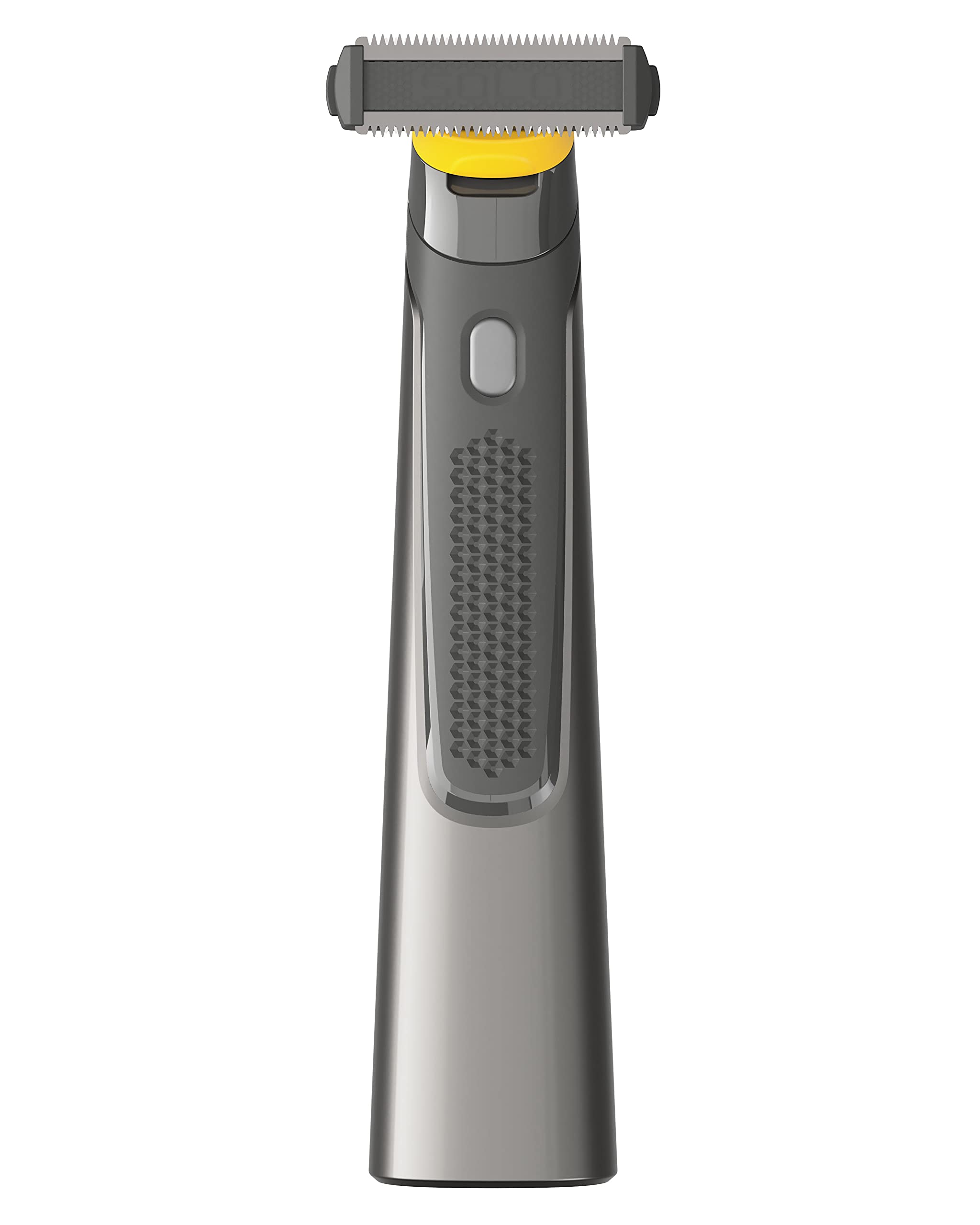 MicroTouch SOLO Titanium razor head close-up for precise edging and trimming