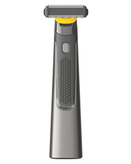 MicroTouch SOLO Titanium razor head close-up for precise edging and trimming