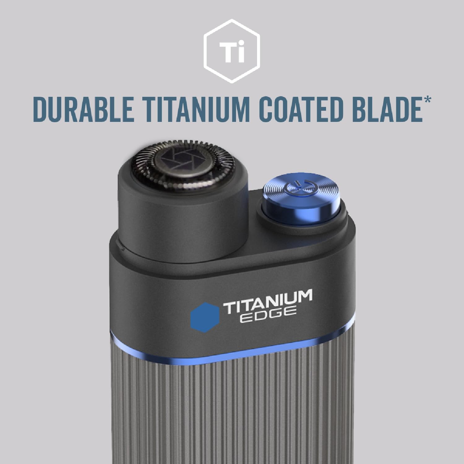 Microtouch Titanium Edge cleaning brush for quick maintenance.