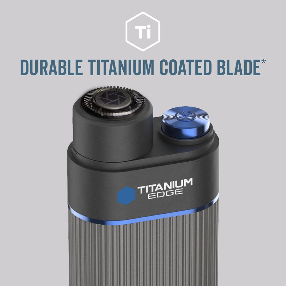 Microtouch Titanium Edge cleaning brush for quick maintenance.