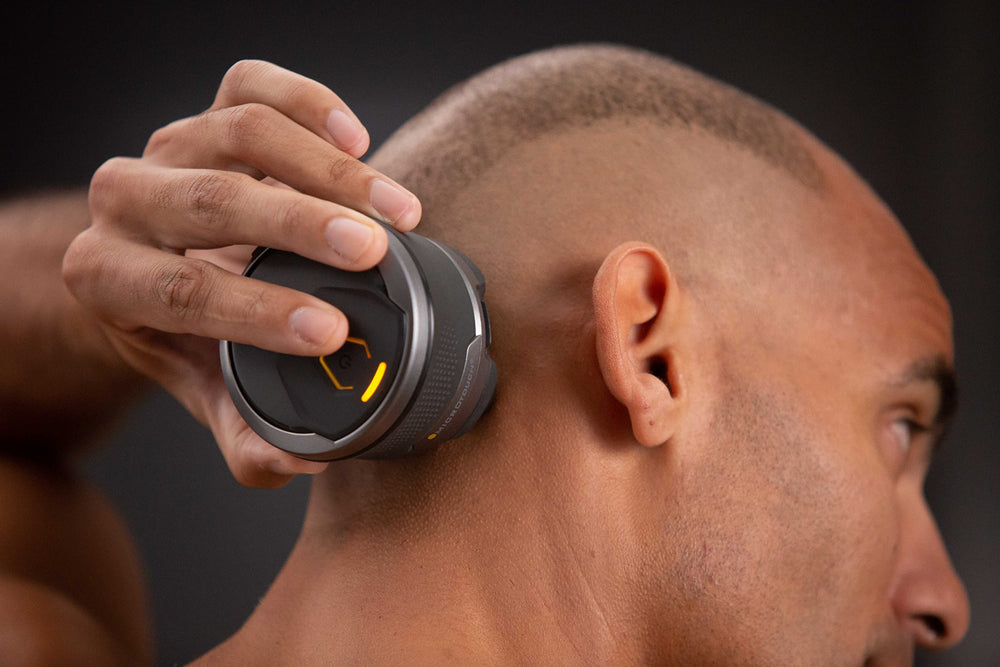 MicroTouch Titanium Head Shaver water resistance supports wet or dry use.