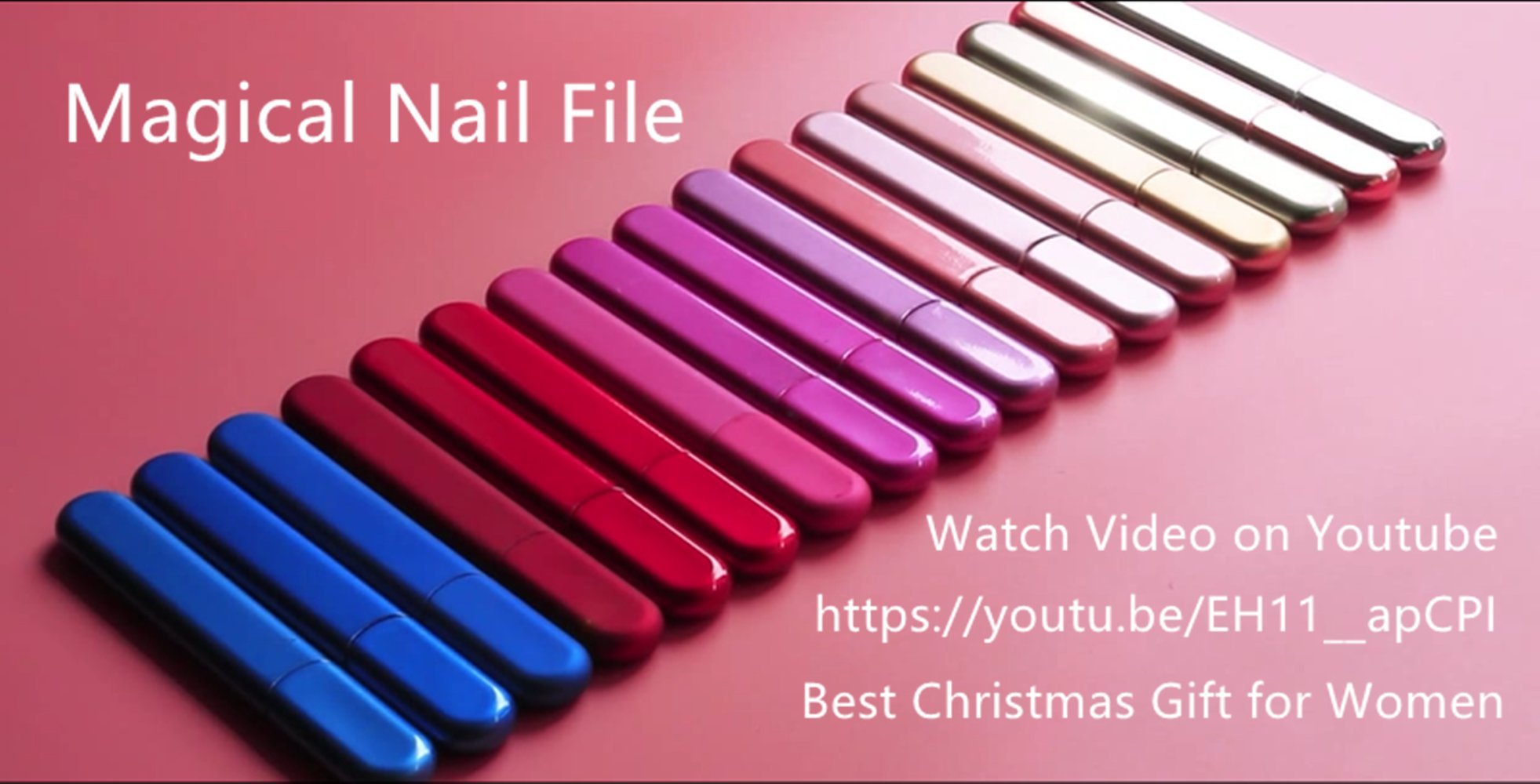 MiDenso light purple glass nail file combines aesthetics with performance.