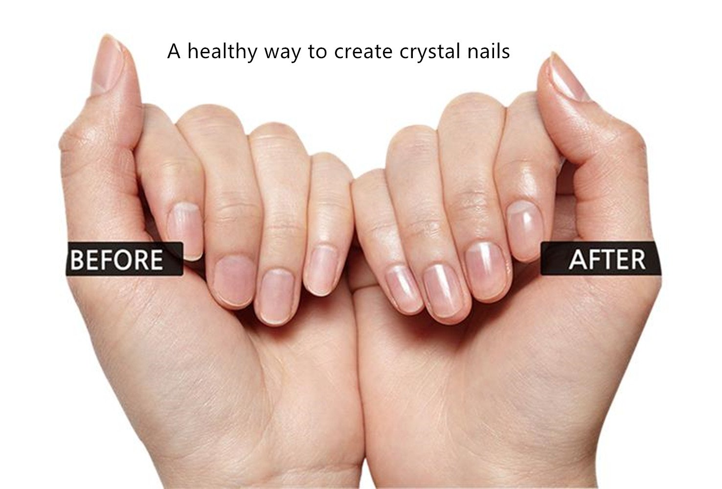 MiDenso glass nail file with nano-technology surface for gentle smoothing.