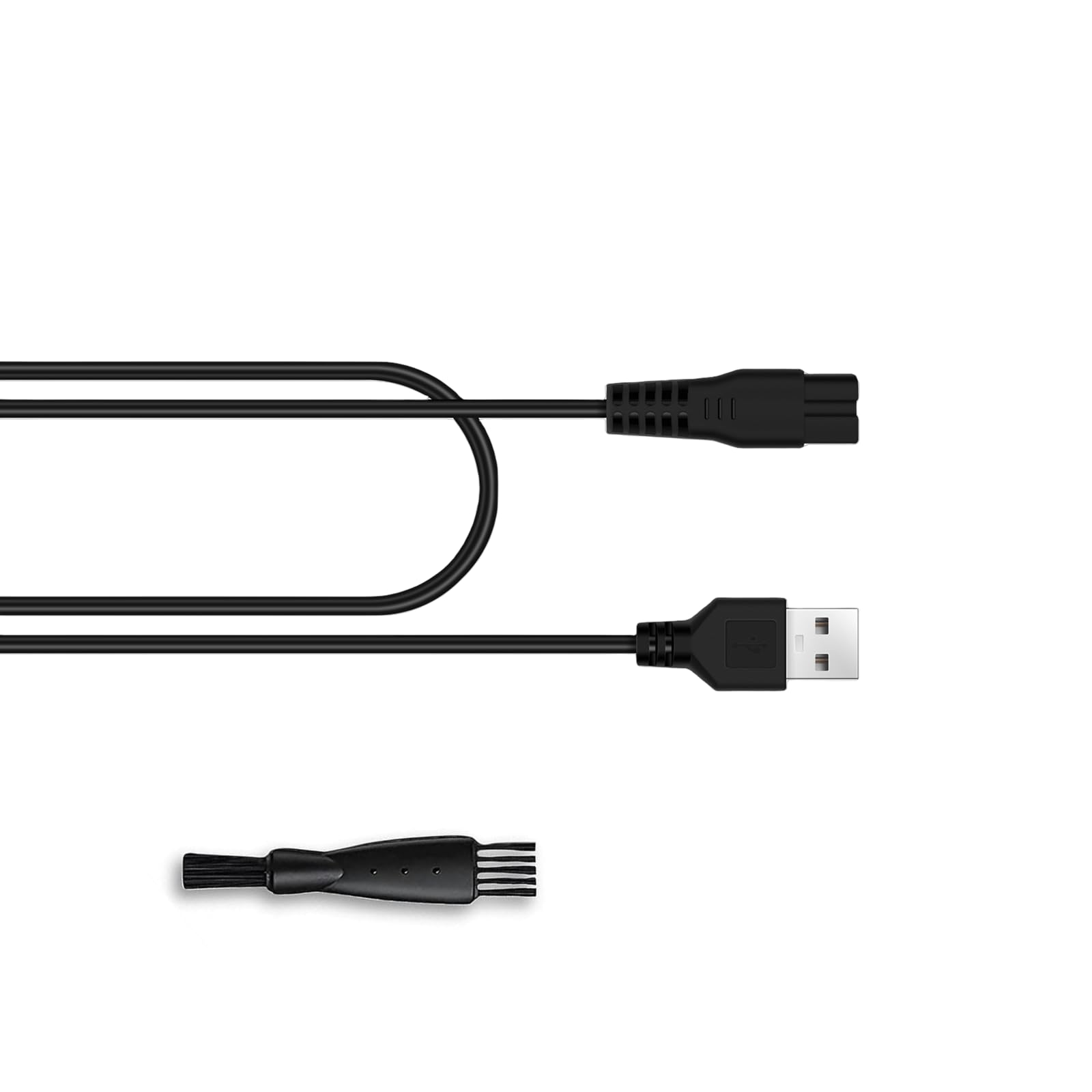 Midnt charger cord for Manspot trimmer with quick charging.